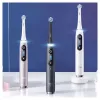 Elektrinis dantų šepetėlis Oral-B iO 9 suaugusiems, rotacinis, 2 rankenos, 2 šepetėlių galvutės, įmontuota baterija, 3 val. įkrovimas, juoda / rožinė
