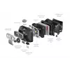 Galvos žibintuvėlis Ledlenser HF6R Core Red 800 lm IP68