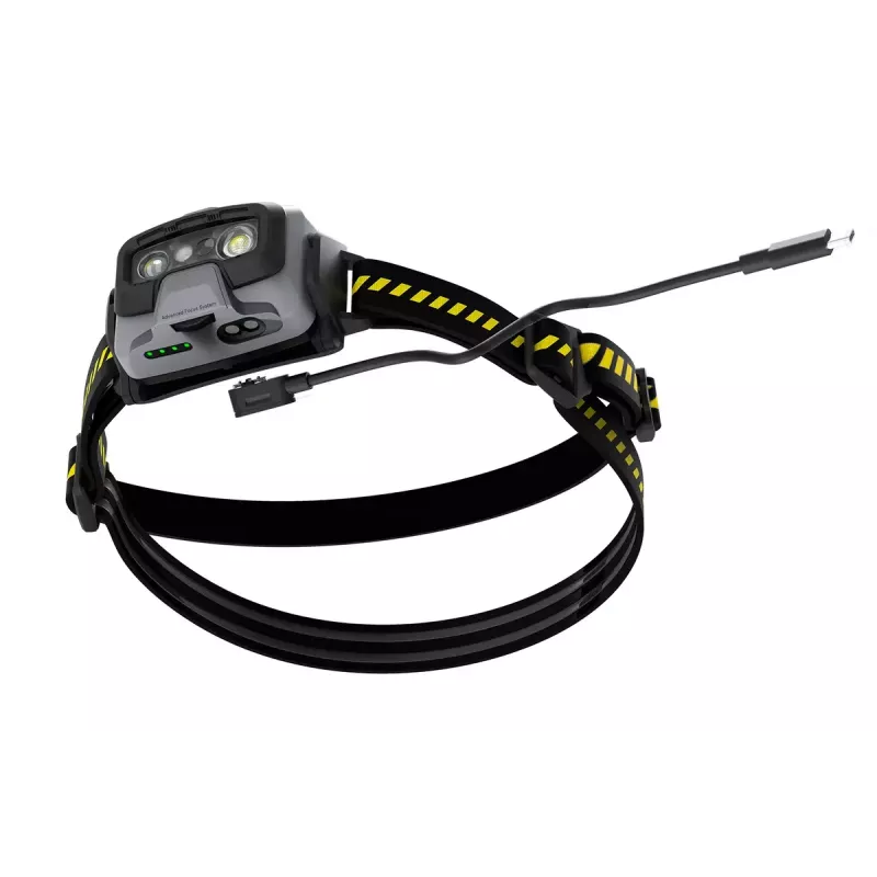 Galvos juostos žibintuvėlis Ledlenser HF6R Work Juoda LED IP68 20 lm