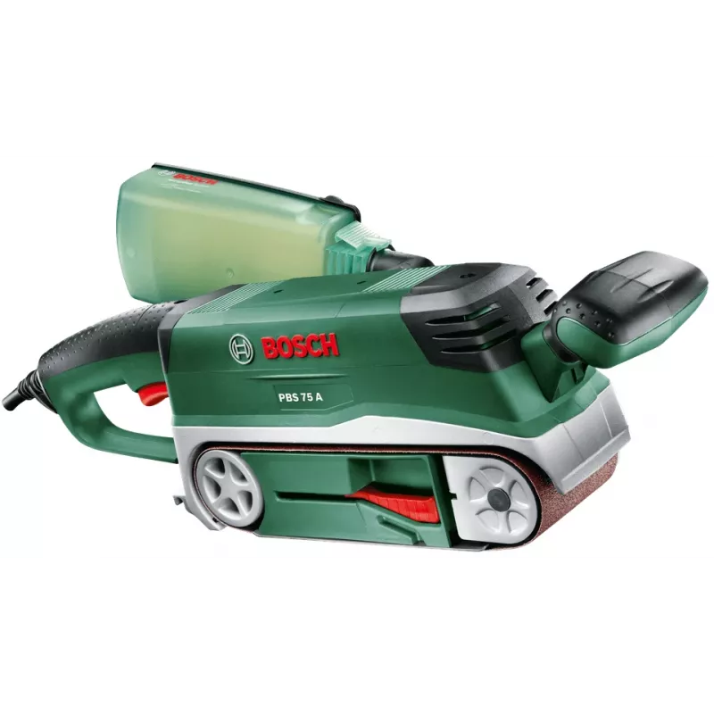 Bosch PBS 75 A juostinis šlifuoklis juodas, žalias 710 W