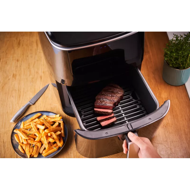 Tefal Easy Fry Grill & Steam FW2018 atskirai stovinti 1700 W karšto oro gruzdintuvė juoda