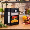 Tefal Easy Fry Grill & Steam FW2018 atskirai stovinti 1700 W karšto oro gruzdintuvė juoda