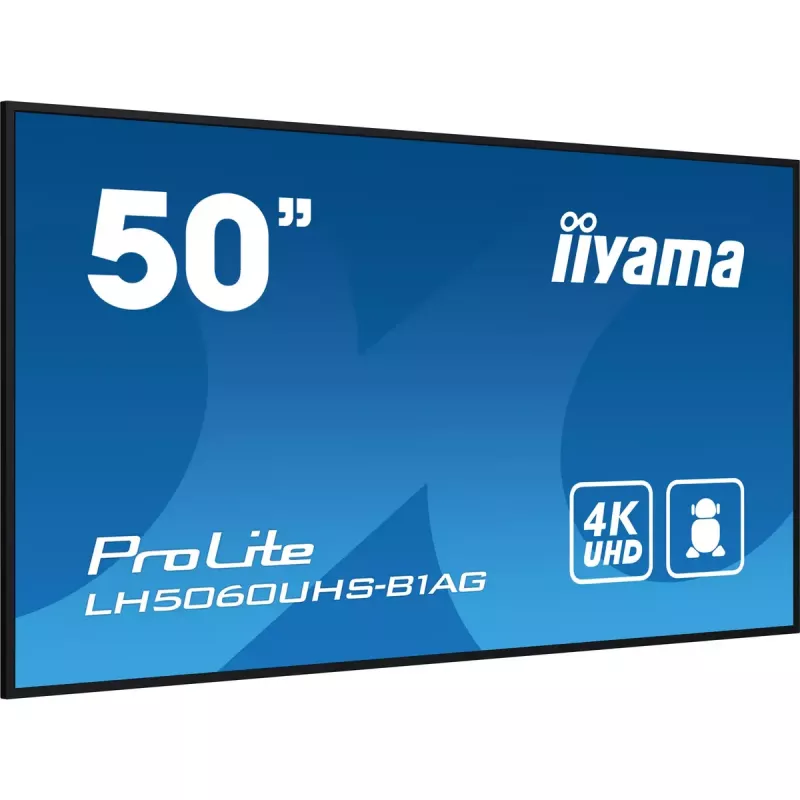 Skaitmeninė iškaba iiyama LH5060UHS-B1AG 49,5 col. LED 4K Ultra HD 3840 x 2160