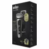 Braun Series 9 Pro+ 9525s drėgnam ir sausam skutimuisi folijos skutimosi peiliukas Trimeris Metallic