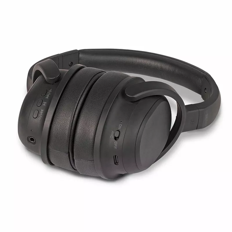 Lindy LH500XW+ ausinės, laidinės ir belaidės, ant galvos, muzikai, USB Type-C, Bluetooth, juodos