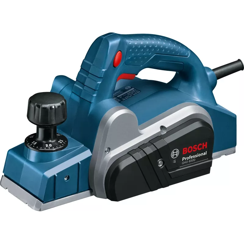Bosch GHO 6500 Juoda, Mėlyna, Metalo spalvos 16500 RPM 650 W