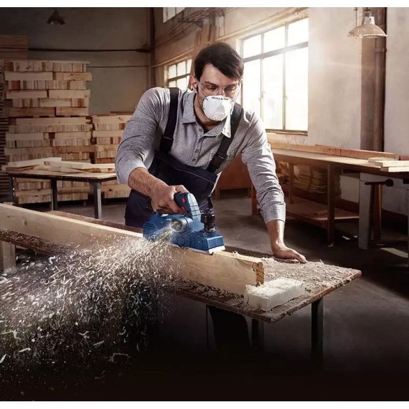Bosch GHO 6500 Juoda, Mėlyna, Metalo spalvos 16500 RPM 650 W