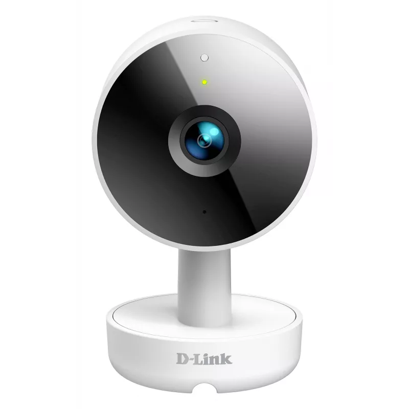 D-Link 2K QHD vidaus Wi-Fi kamera DCS-8350LH, IP stebėjimo kamera, vidaus, laidinis ir belaidis, Amazon Alexa ir Google Assistant, stalas, balta