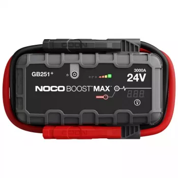 Pagalbinis starteris NOCO GB251 24V 3000A nešiojamas ličio jonų transporto priemonių starteris 24V sistemoms