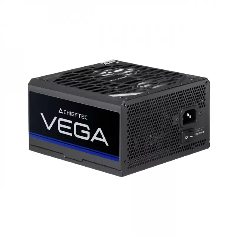Chieftec Vega PPG-850-S maitinimo blokas 850 W 20+4 kontaktų ATX ATX juodas