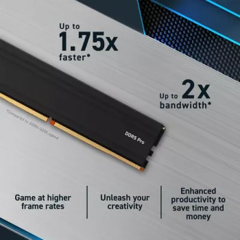 MICRON / CRUCIAL Atmintis - Crucial Pro - DDR5-5600 UDIMM - 64GB rinkinys (32GBx2)