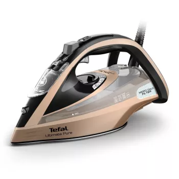 Tefal Ultimate Pure FV9852E0 lygintuvas Sauso ir garinio lyginimo lygintuvas Durilium AirGlide Autoclean padas 3200 W Juoda, Varinė
