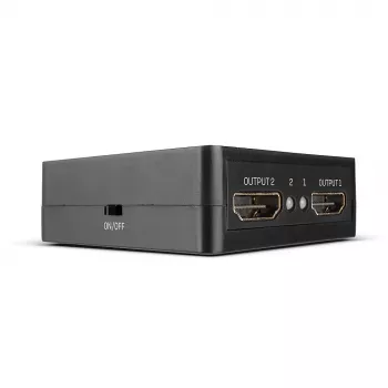 Lindy 2 prievadų HDMI 18G skirstytuvas, kompaktiškas