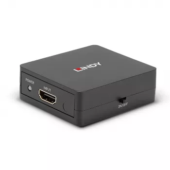 Lindy 2 prievadų HDMI 18G skirstytuvas, kompaktiškas