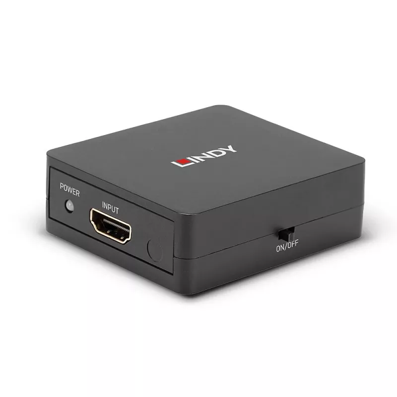 Lindy 2 prievadų HDMI 18G skirstytuvas, kompaktiškas