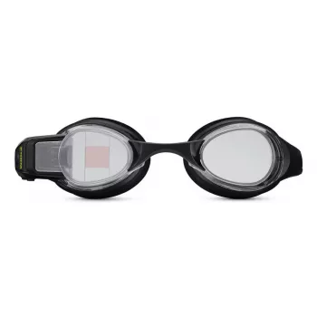 Plaukimo akiniai Form Smart Swim 2 — unisex, juodas rėmas, juodi lęšiai