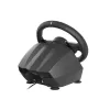 GENESIS Seaborg 400 Juoda, Sidabrinė USB vairalazdė + pedalai Nintendo Switch, PC, PlayStation 4, Playstation 3, Xbox 360, Xbox One, Xbox One S, Xbox One X