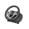 GENESIS Seaborg 400 Juoda, Sidabrinė USB vairalazdė + pedalai Nintendo Switch, PC, PlayStation 4, Playstation 3, Xbox 360, Xbox One, Xbox One S, Xbox One X