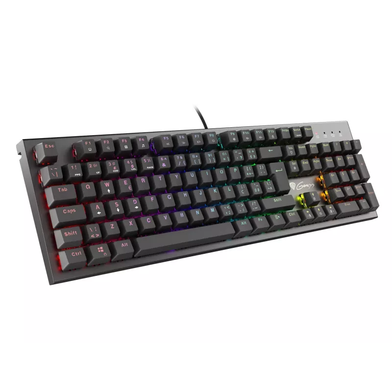 GENESIS THOR 300 klaviatūra Žaidimams USB QWERTY Portugalų Juoda
