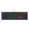 GENESIS Thor 303 klaviatūra, žaidimų, USB, QWERTZ, vokiška, juoda, mechaninė, RGB
