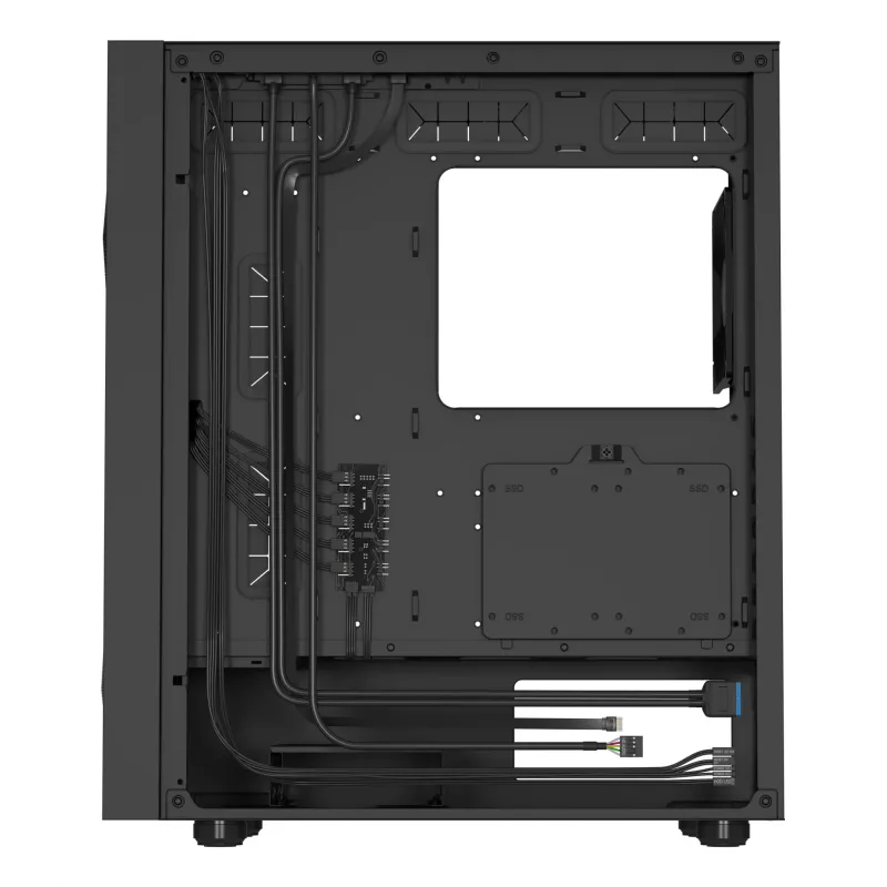 GENESIS Diaxid 605F Midi Tower juoda