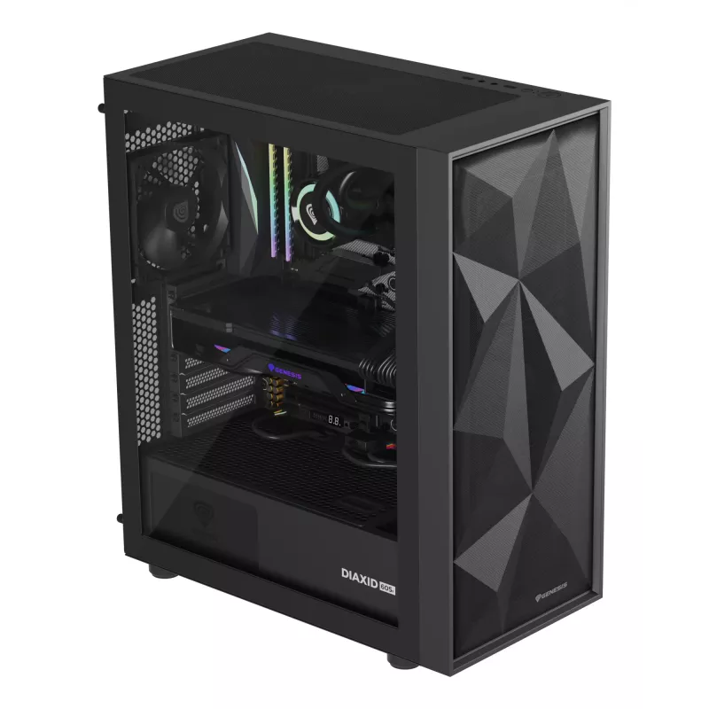 GENESIS Diaxid 605F Midi Tower juoda