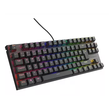 GENESIS Thor 303 TKL klaviatūra, skirta žaidimams, USB, QWERTZ, vokiška, juoda