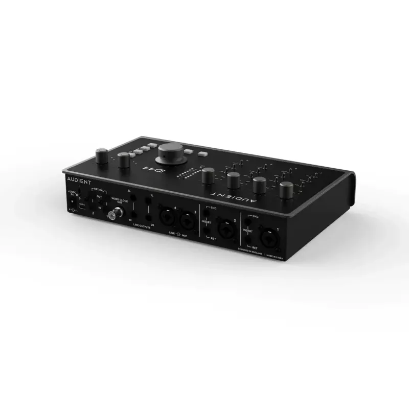 Garso sąsaja Audient iD44 MKII — USB, 20 įėjimų, 24 išėjimai