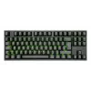 GENESIS Thor 404 TKL klaviatūra, skirta žaidimams, USB, QWERTZ, vokiečių k., juoda