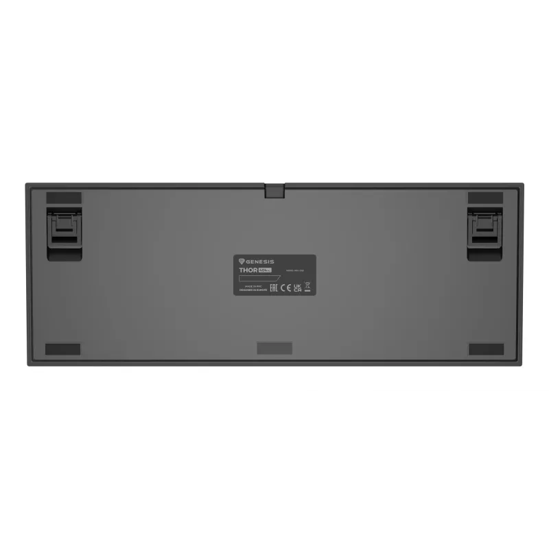 GENESIS Thor 404 TKL klaviatūra, skirta žaidimams, USB, QWERTZ, vokiečių k., juoda