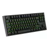 GENESIS Thor 404 TKL klaviatūra, skirta žaidimams, USB, QWERTZ, vokiečių k., juoda