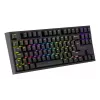 GENESIS Thor 404 TKL klaviatūra, skirta žaidimams, USB, QWERTZ, vokiečių k., juoda