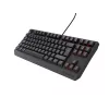 GENESIS Thor 230 TKL klaviatūra, žaidimams, USB, QWERTY, ispanų, juoda