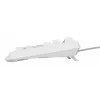 GENESIS Thor 230 TKL klaviatūra Žaidimų USB QWERTY US anglų k. Balta