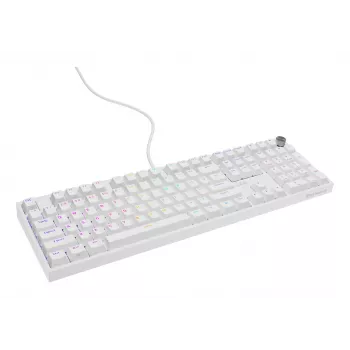 GENESIS NKG-2300 klaviatūra Universal USB QWERTY anglų balta