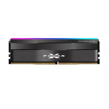 DDR4 16 GB 3200 MHz stalinio kompiuterio atminties modulis Silicon Power XPOWER Zenith RGB, 288 kontaktų DIMM, 1,35 V, CL16, aušinimo radiatorius, XMP