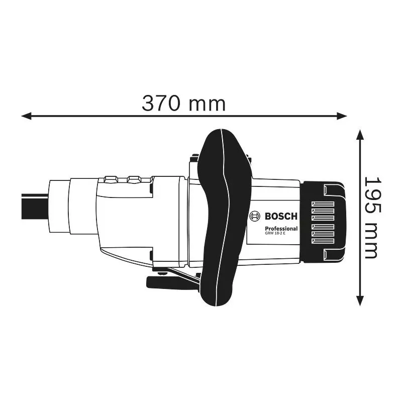 Bosch GRW 18-2 E Profesionalus 1050 RPM 7.2 kg