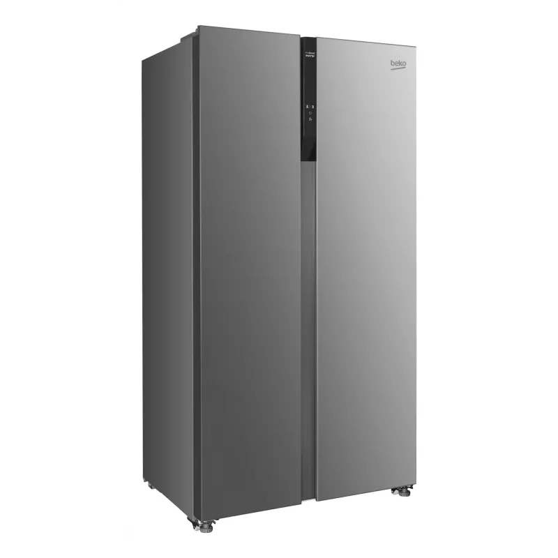 Beko GNO5322XPN šaldytuvas „side-by-side“ Laisvai pastatomas 532 L Nerūdijančio plieno spalvos