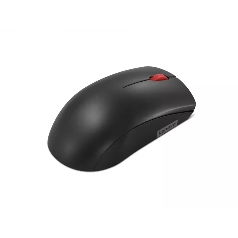 Belaidė pelė Lenovo 150 GY51L52638 — abiem rankoms tinkama, optinė 1000 DPI, 2,4 GHz nano USB imtuvas, juoda, AA baterija