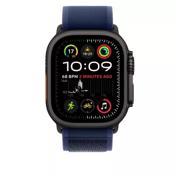APPLE 49 mm mėlynas Trail Loop - S/M - juodo titano apdaila