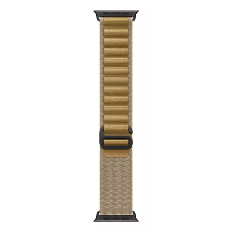 APPLE 49mm Smėlio spalvos Alpine Loop – S – juodo titano apdaila