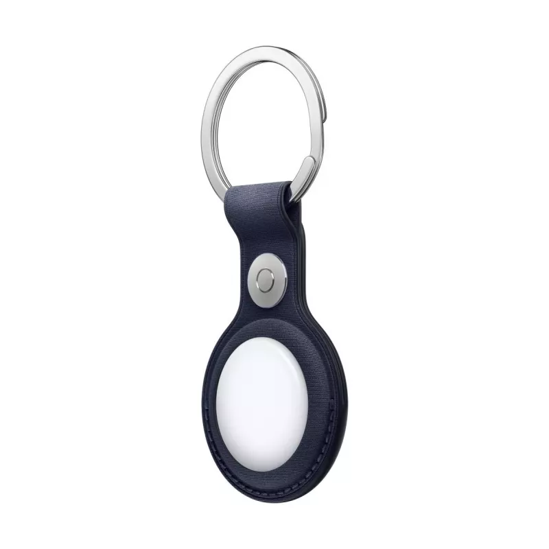 APPLE Airtag Finewoven raktų žiedas - Navy