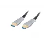 LANBERG HDMI kabelis - M/m v2.0 optinis kabelis 50m juodas Aoc