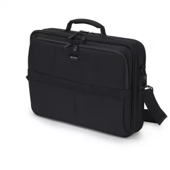 DICOTA Multi Plus Scale - 14-15.6in nešiojamojo kompiuterio dėklas - Juodas / 600d perdirbtas PET