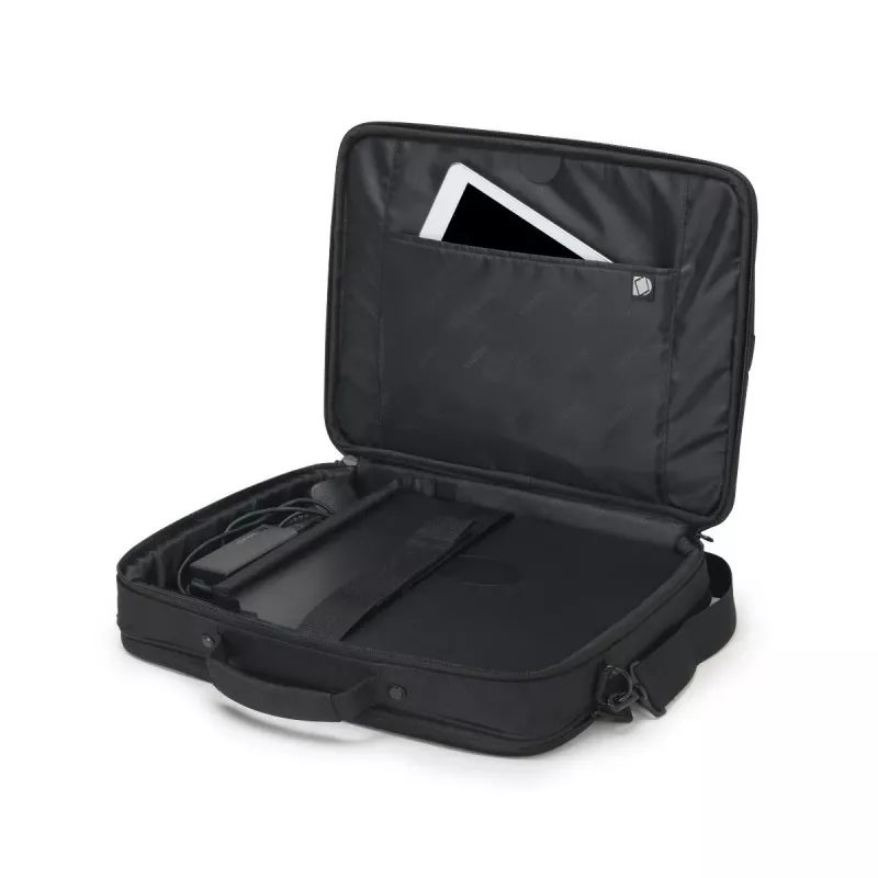DICOTA Multi Plus Scale - 14-15.6in nešiojamojo kompiuterio dėklas - Juodas / 600d perdirbtas PET