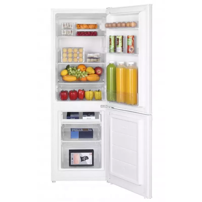 Šaldytuvas-šaldiklis MPM MPM-182-KB-38W, laisvai pastatomas, bendra talpa 182 l (šaldytuvo 121 l / šaldiklio 52 l), baltas, E klasė