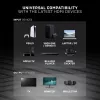 Lindy 15m standartinis HDMI laidas, Anthra Line, 15 m, HDMI A tipo (standartinis), HDMI A tipo (standartinis), 3D, 10,2 Gbit/s, juoda, pilka