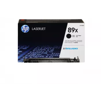 HP 89X didelės talpos juoda Originali LaserJet dažų kasetė, 10000 puslapių, juoda, 1 vnt.