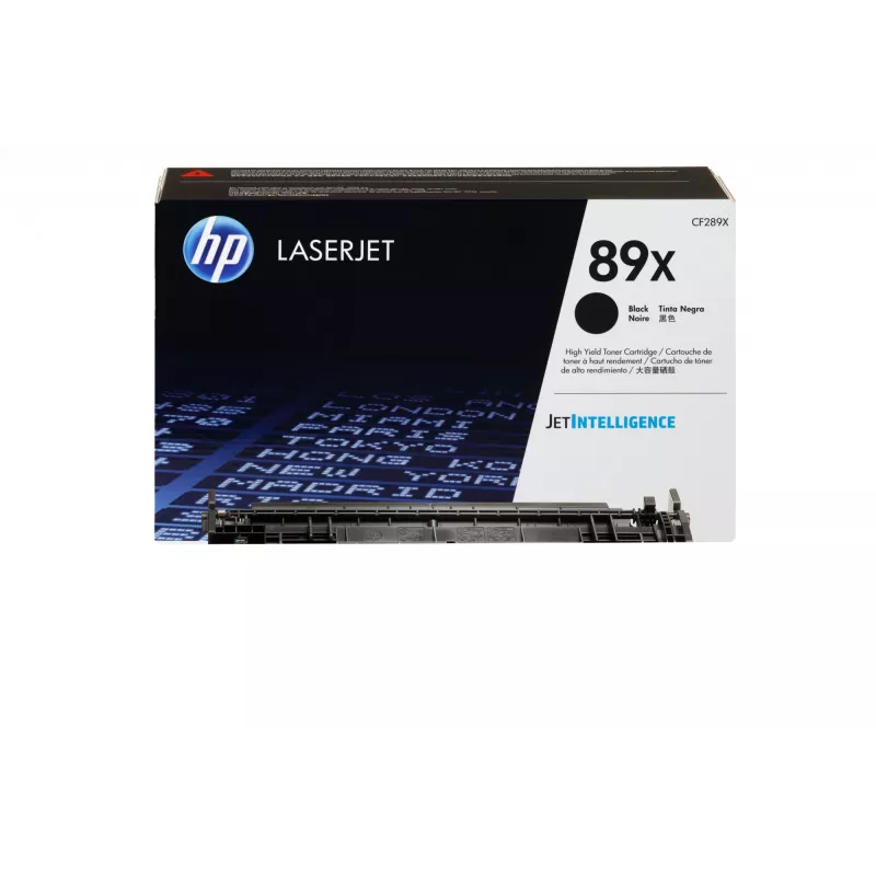 HP 89X didelės talpos juoda Originali LaserJet dažų kasetė, 10000 puslapių, juoda, 1 vnt.