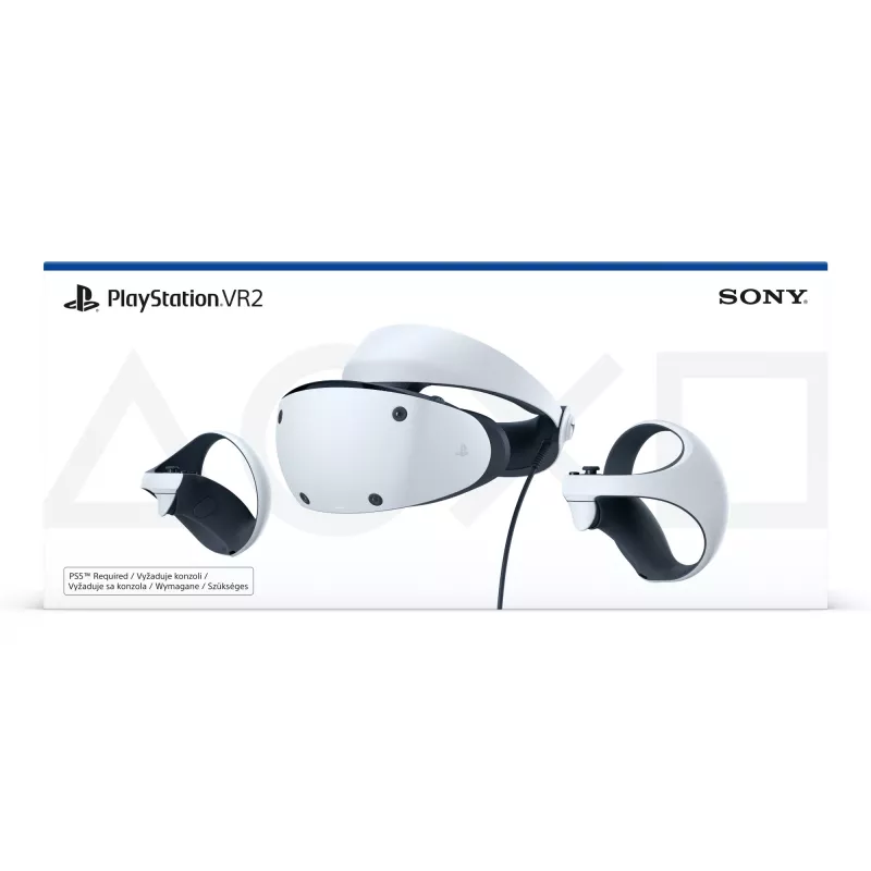 Sony PlayStation VR2 Dedicated head mounted display 560 g Juoda, White